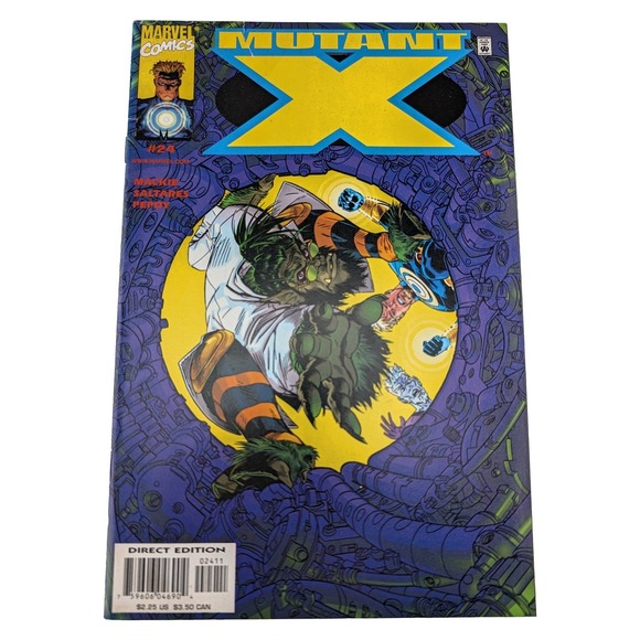 Marvel Other - Mutant X 24 2000 Marvel Comics Howard Mackie Direct Edition